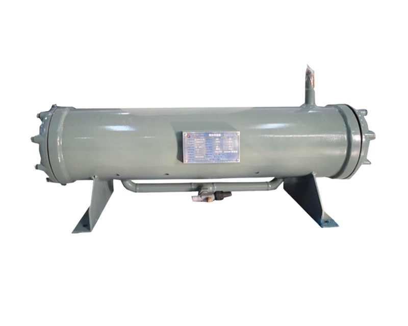 Exchanger with rating plate